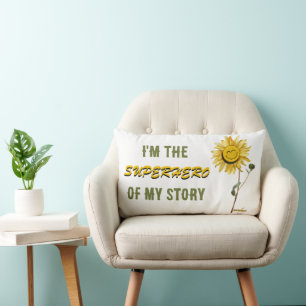Superhero White Throw Pillow by Poet Adiela Akoo