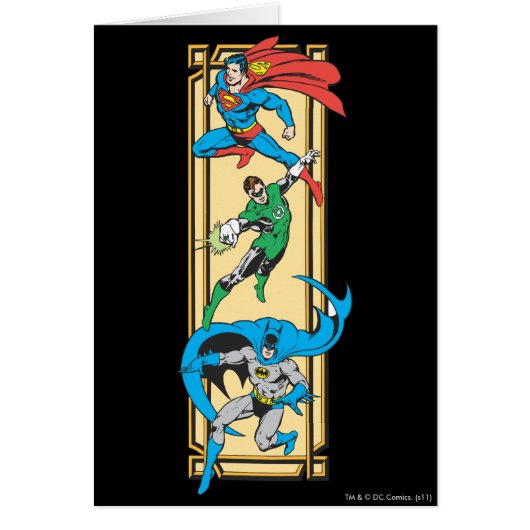 Superheroes In Action Cards (Front)