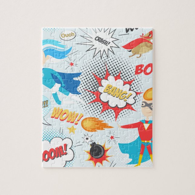 Superheroes Jigsaw Puzzle (Vertical)