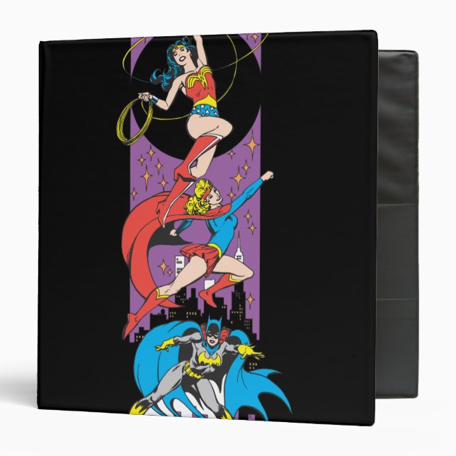 Superheroines In Action Binder (Front/Inside)