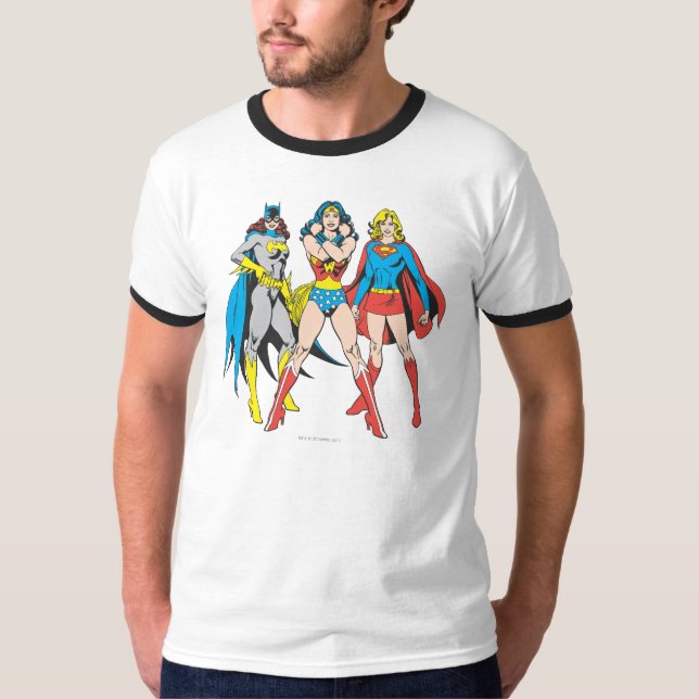 Superheroines Pose T-Shirt (Front)