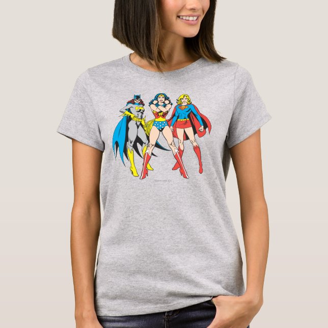 Superheroines Pose T-Shirt (Front)