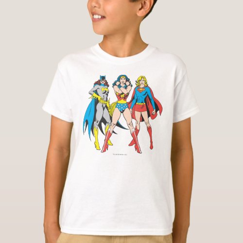Superheroines Pose T_Shirt