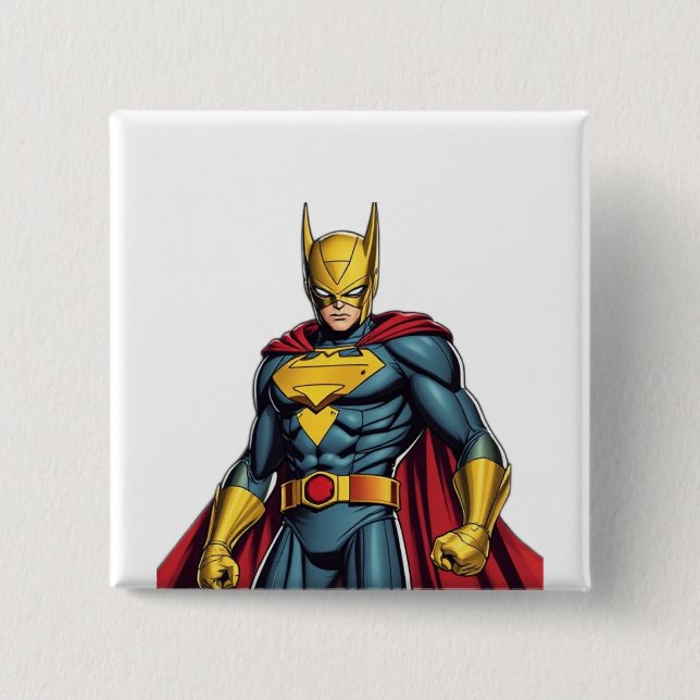 Superheros  button (Front)