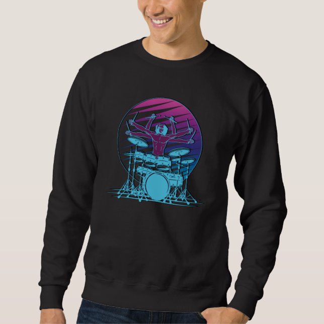 Superhuman Drummer Sweatshirt (Front)