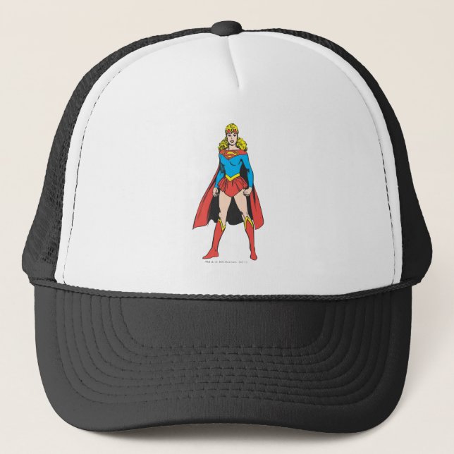 Superigirl Stands Trucker Hat (Front)