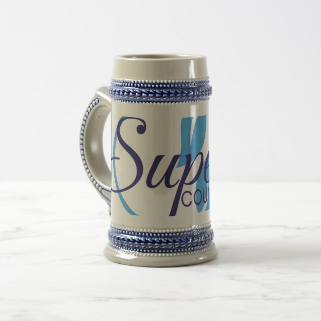 Superior Counseling Services Beer Stein (Front Left)