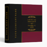 Superior Elegance Corporate Business Annual Report Binder