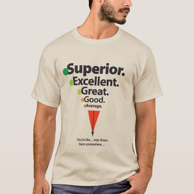 Superior, Excellent, Great Spots T-Shirt (Front)