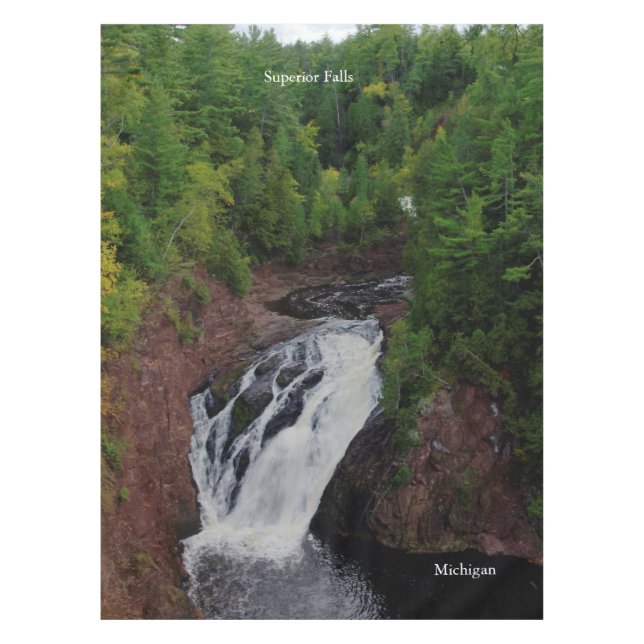 Superior Falls table cloth (Front)