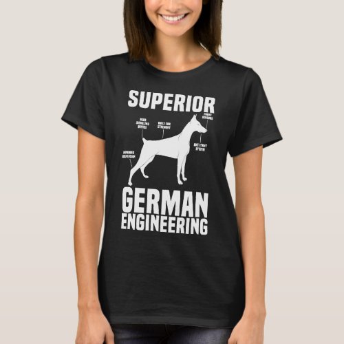 Superior German Engineering Dobermans  196 T_Shirt