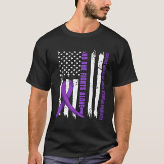 Superior Mesenteric Ery Syndrome Flag No One Fight T-Shirt
