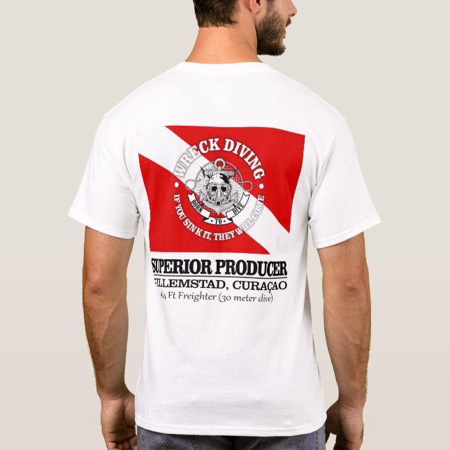 Superior Producer (best wrecks) T-Shirt (Back)