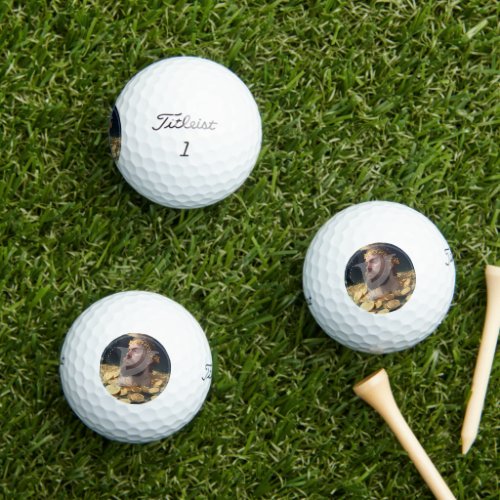 Superior Rich Man Rune  Feoh Fehu Viking Anglo Golf Balls