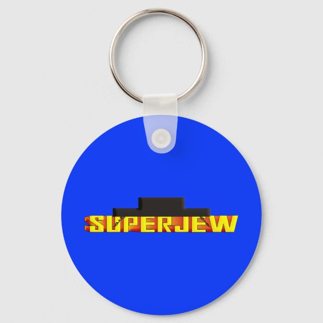 SuperJew Keychain (Front)