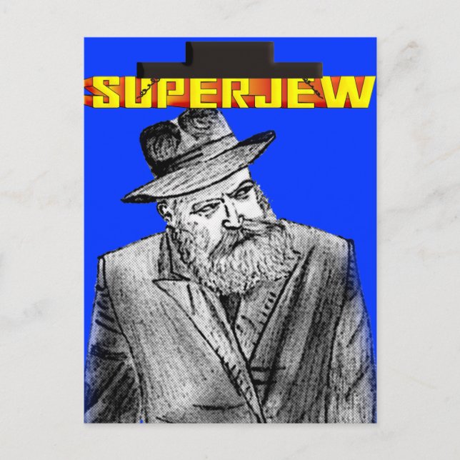 SuperJew Postcard (Front)