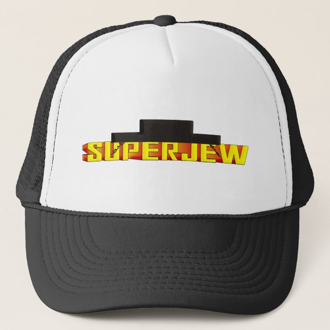 SuperJew Trucker Hat (Front)
