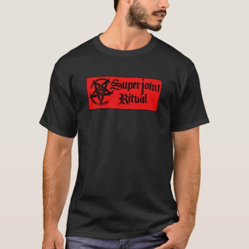 Superjoint Ritual Band Logo Red version Classic T_ T_Shirt