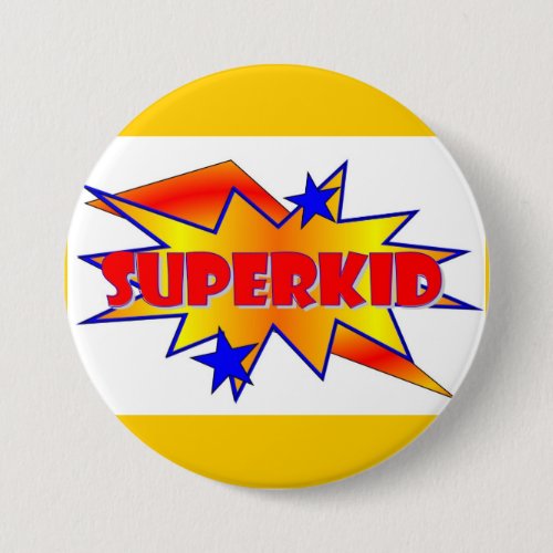 Superkid Pinback Button