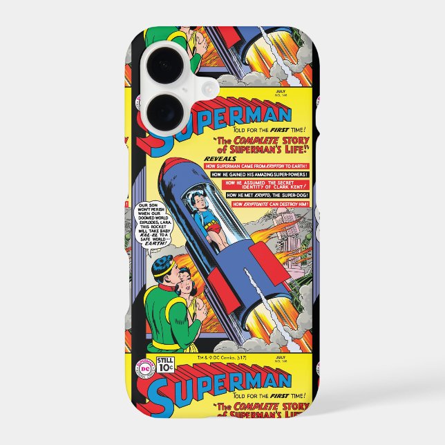 Superman #146 iphone case (Back)
