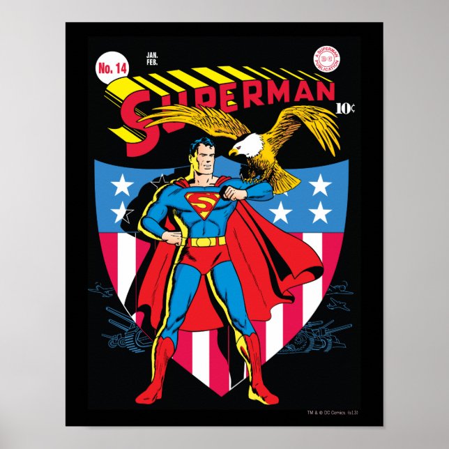 Superman #14 poster (Front)