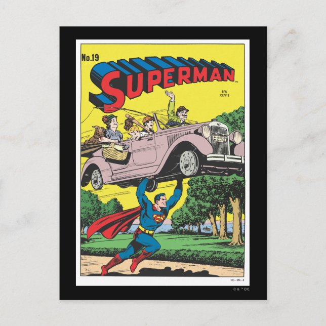 Superman #19 postcard (Front)