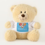 Superman (2025 Movie) Krypto Shield T-Shirt Teddy Bear
