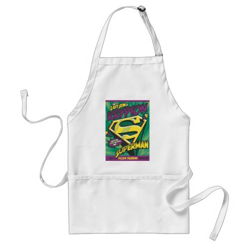 Superman 22 adult apron