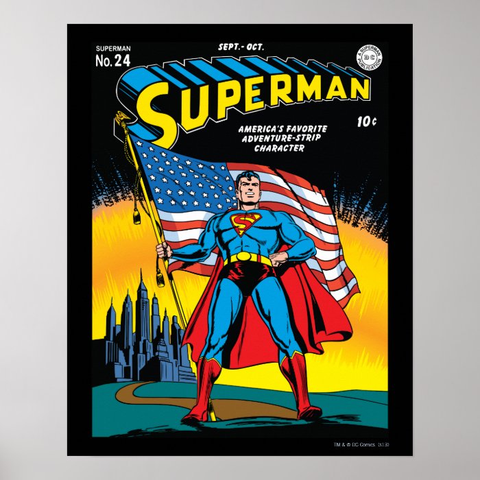 Superman #24 poster