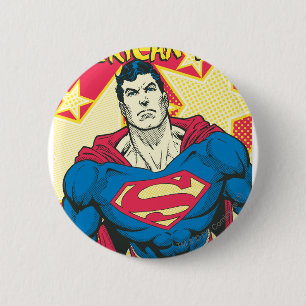 Superman 29 pinback button