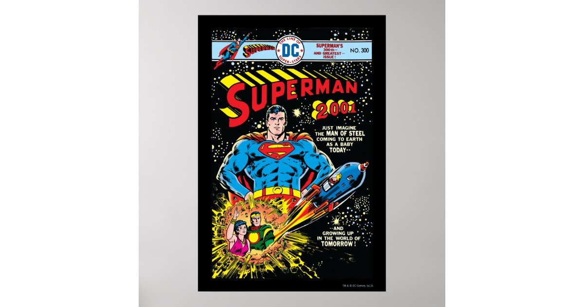 Superman #300 poster | Zazzle