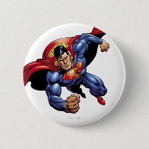 Superman 31 pinback button