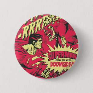 Superman 38 pinback button