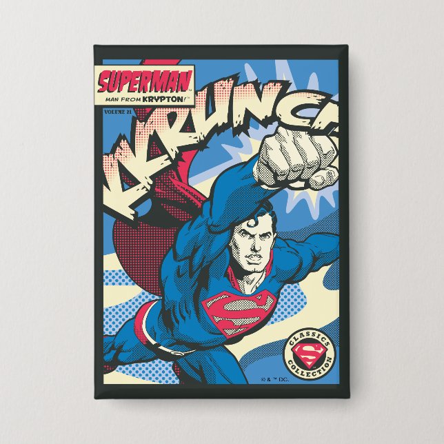 Superman 39 button (Front)