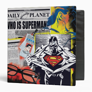 Superman 41 3 ring binder