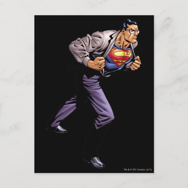 Superman 46 postcard (Front)