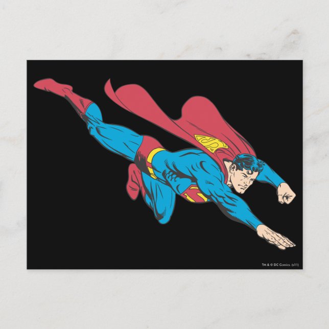 Superman 50 postcard (Front)