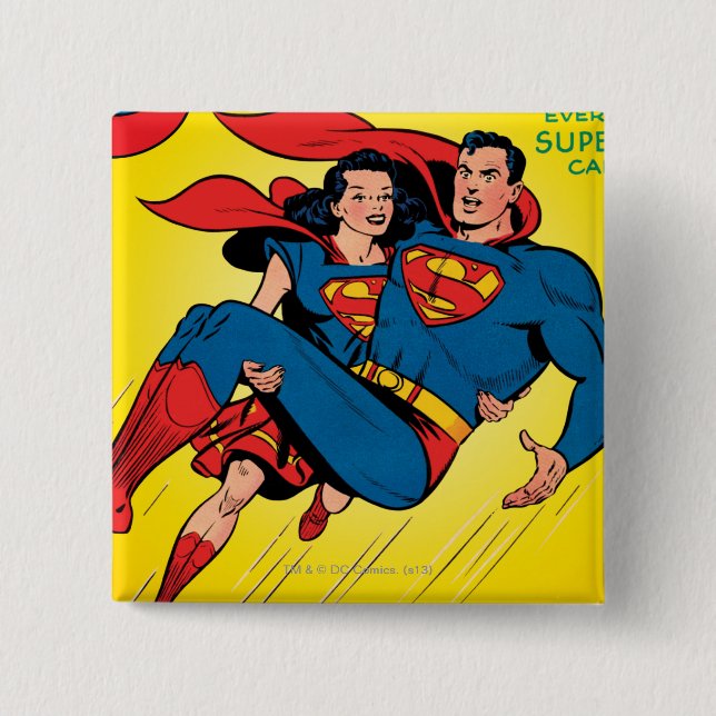 Superman #57 button (Front)