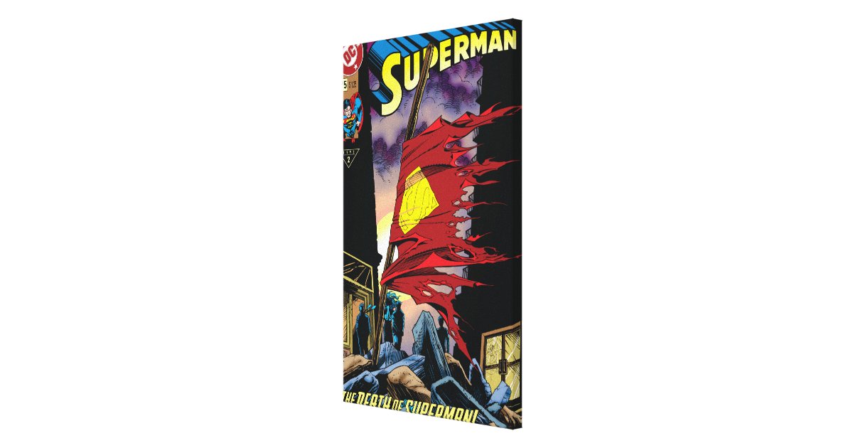 Superman #75 1993 canvas print | Zazzle