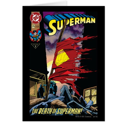 Superman #75 1993 cards (Front)