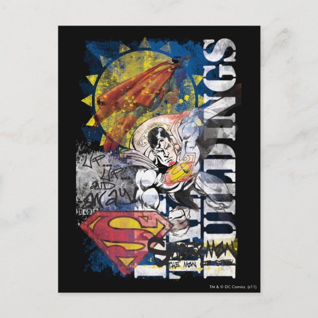 Superman 77 postcard (Front)