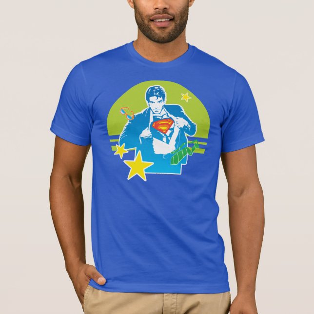 Superman 80's Style T-Shirt (Front)