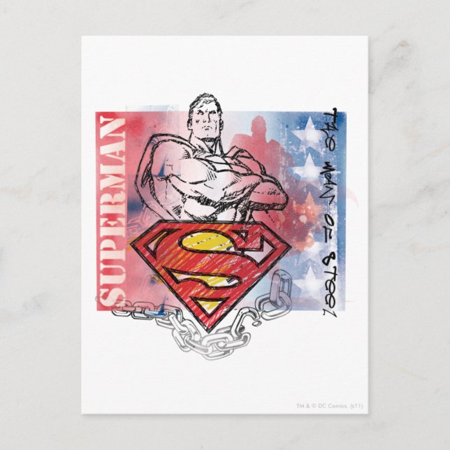 Superman 81 postcard (Front)