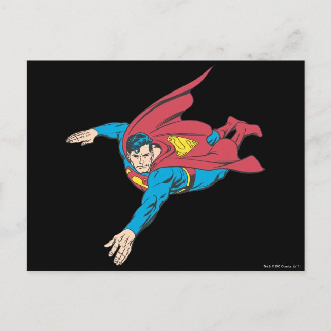 Superman 90 postcard (Front)