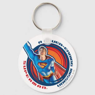 Superman A Never-ending Mission Keychain