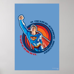 Superman A Never-ending Mission Poster