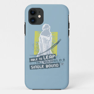Superman Able to Leap Tall Buildings iPhone 11 Case
