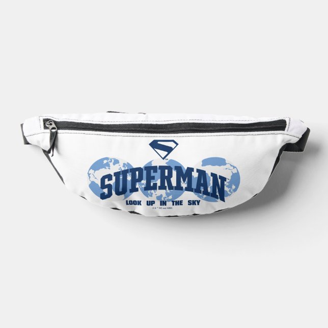 Superman Across the Globe Fanny Pack (Lay Down)