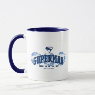 Superman Across the Globe Mug