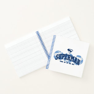 Superman Across the Globe Notebook